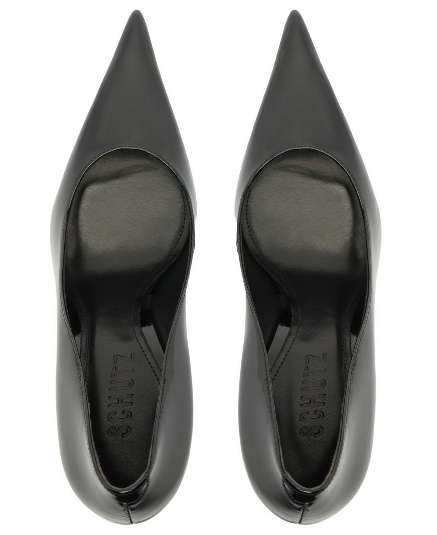 Женские туфли Schutz Miranda Slip-On Pumps, цвет: Чёрный — фото 9
