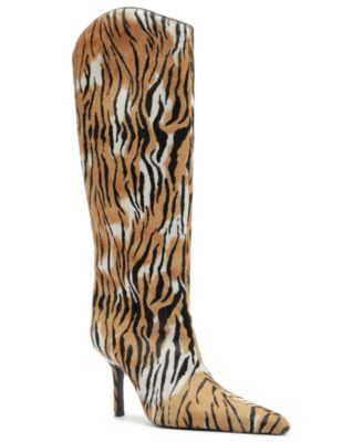 Women's Mary Ellen Heeled Pointed Toe Tall Dress Boots