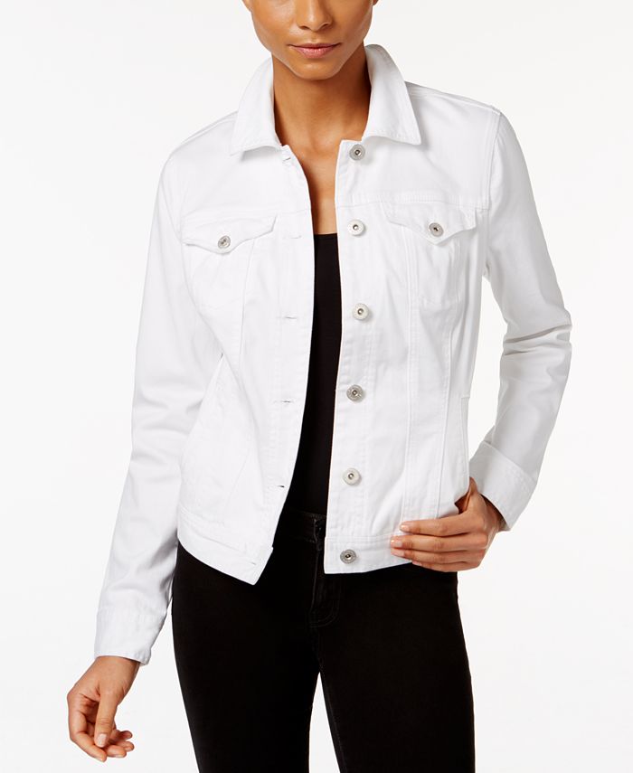 Style & Co Denim Jacket, Created for Macy's & Reviews - Jackets ...