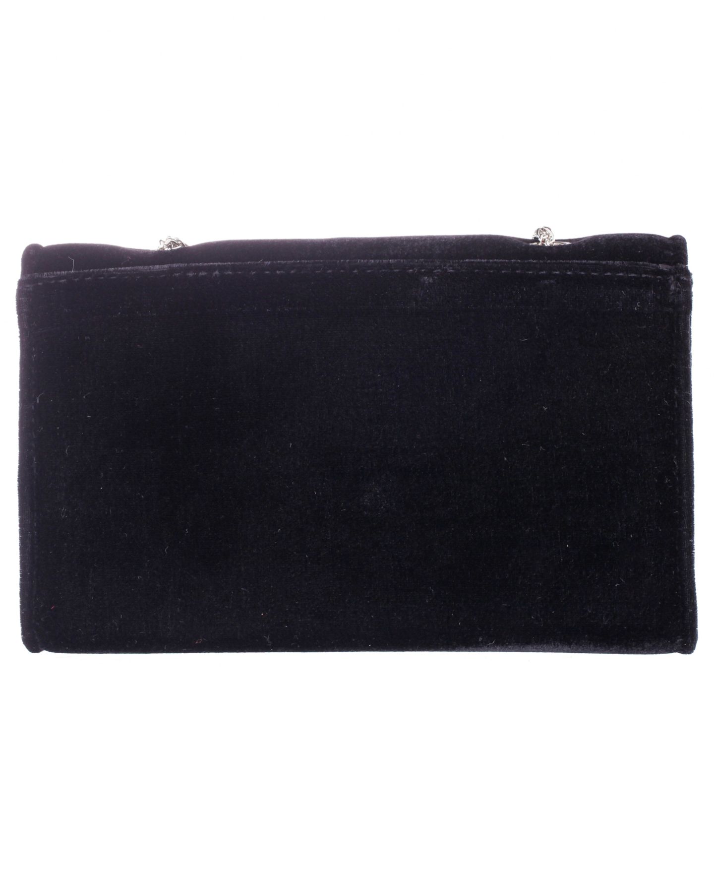 Женский клатч Nina Embellished Small Flap Clutch Handbag, цвет: Чёрный — фото 2