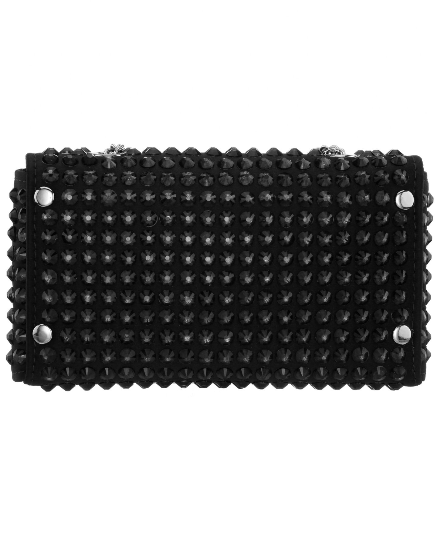 Женская сумка Nina Bixby Crystal Trim Mini Crossbody Handbag, цвет: Чёрный — фото 2
