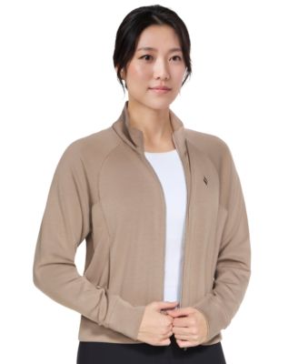 Women's Cozy Luxe Full-Zip Mock-Neck Jacket
