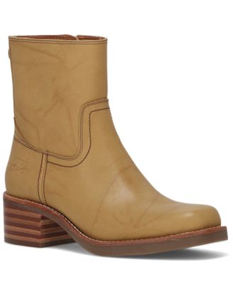 Women's Miranda Low Zip Stacked Heel Booties