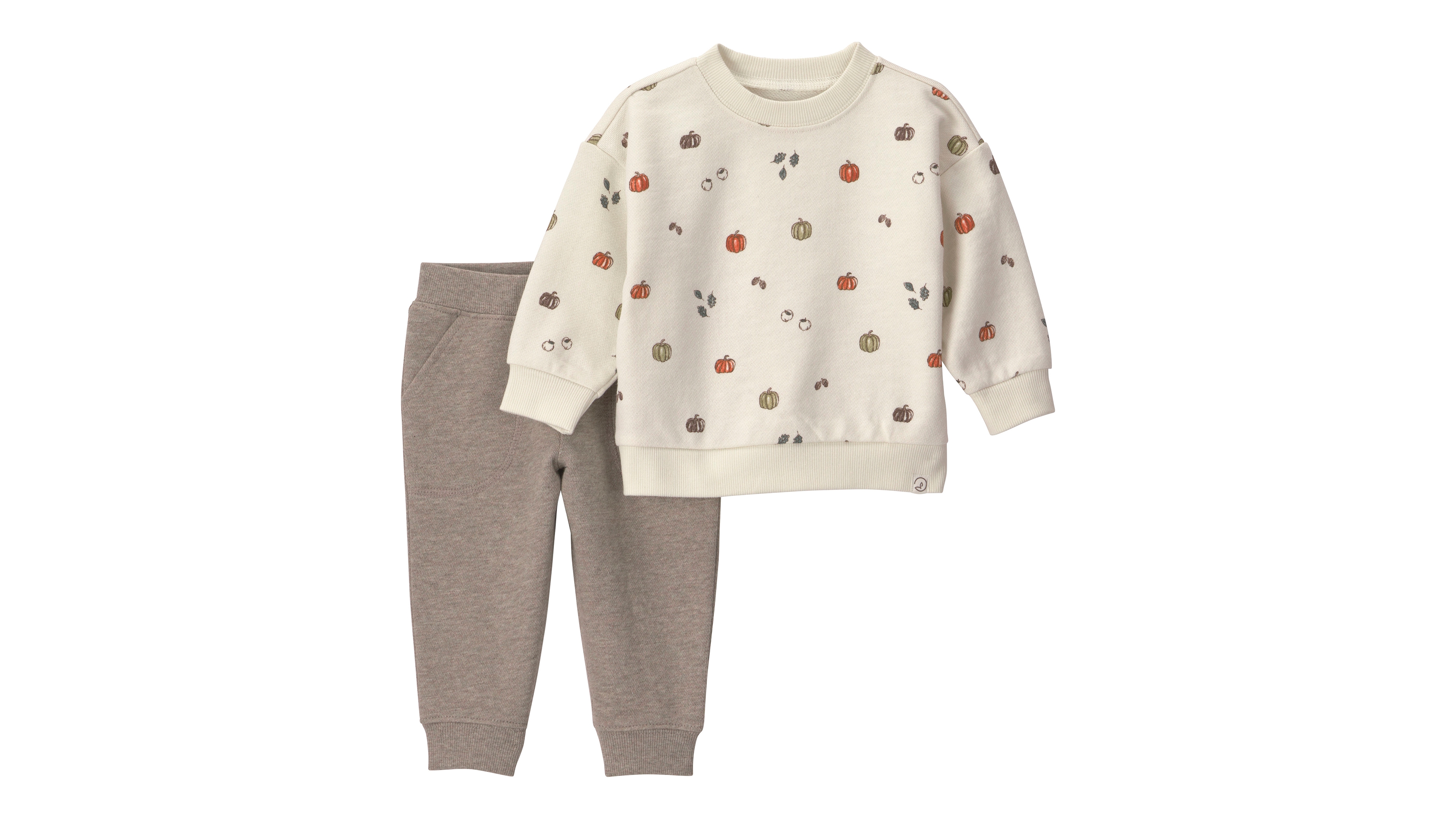 Little Planet by Carter's Baby Boys' or Girls' Long-Sleeve French Terry Top and Pants, 2-Piece Set
