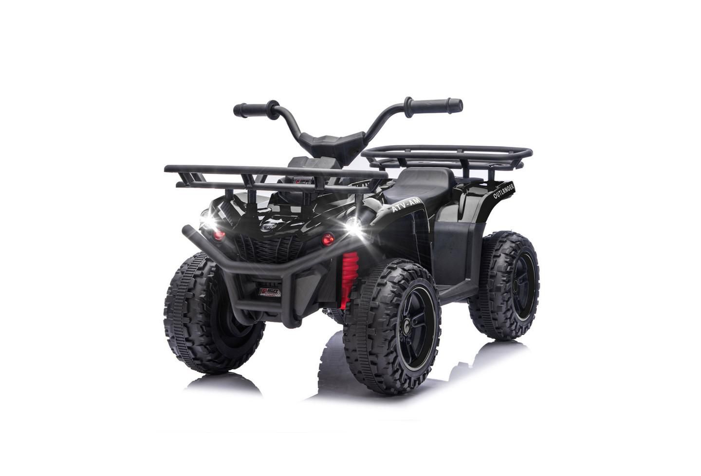 Детская игрушка YOBTOP 24V Dual Motor Off-Road Ride-On ATV, Ages 3-5, цвет: Чёрный — фото 1