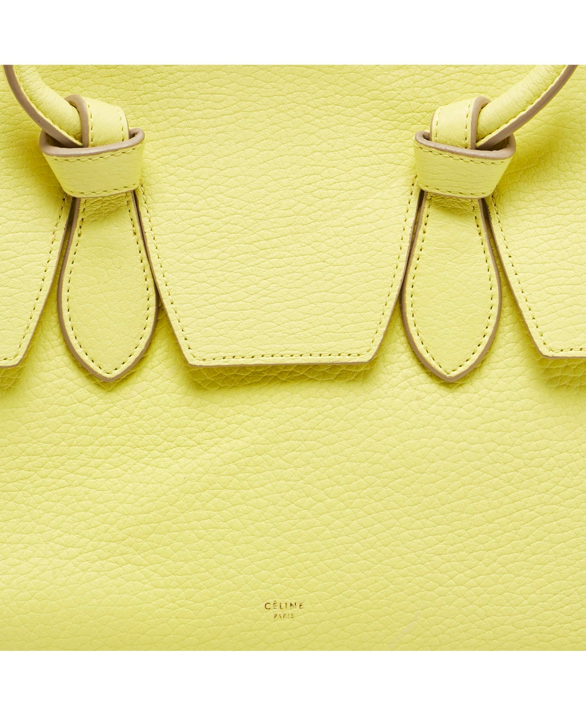 Pre-Owned Celine Women's Mini Tie Leather Tote