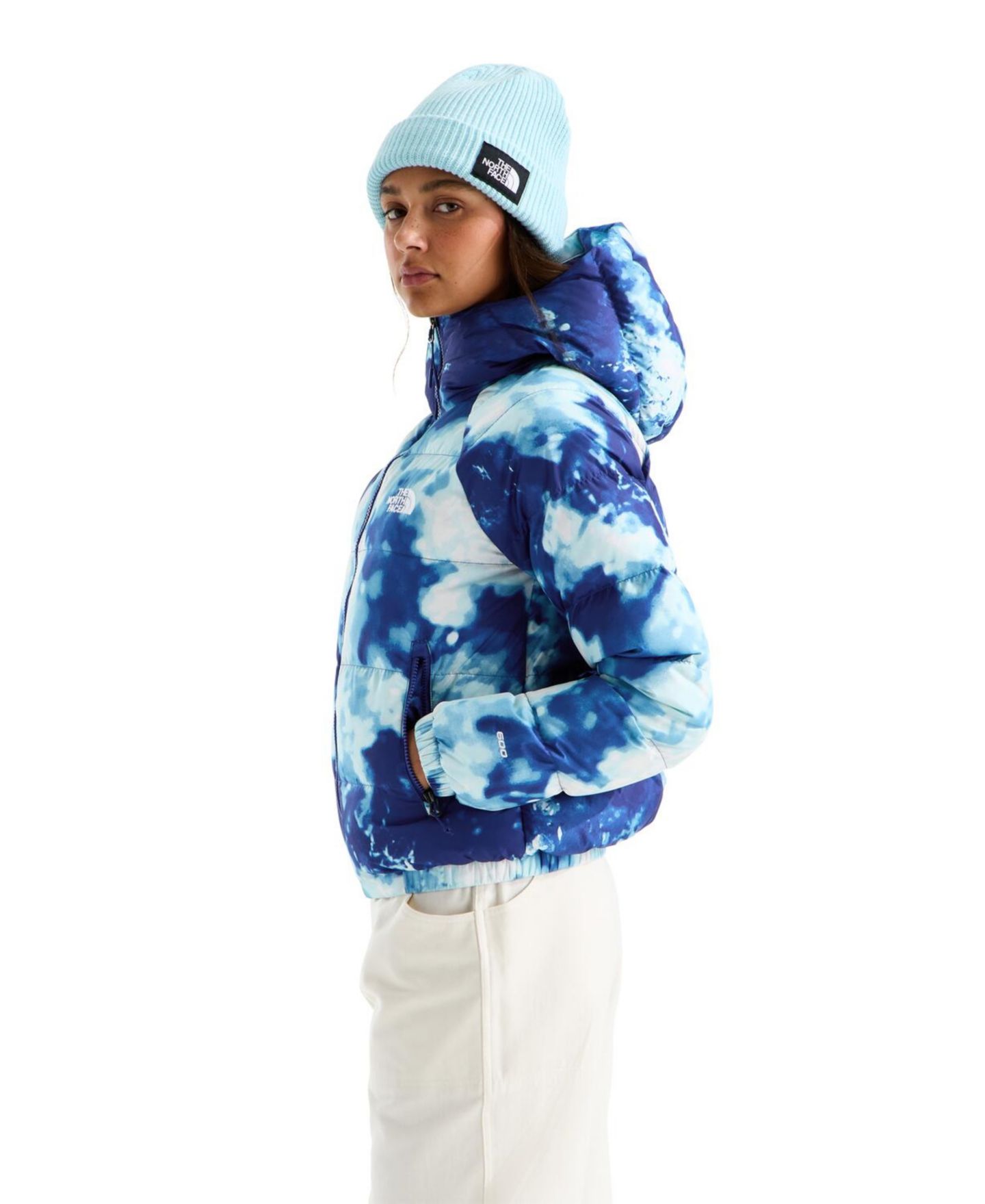 Женская куртка The North Face Hydrenalite Hooded Down Jacket, цвет: Насыщенный синий — фото 3