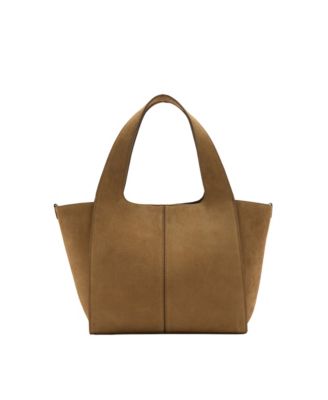 Women's Leather Shopper Bag