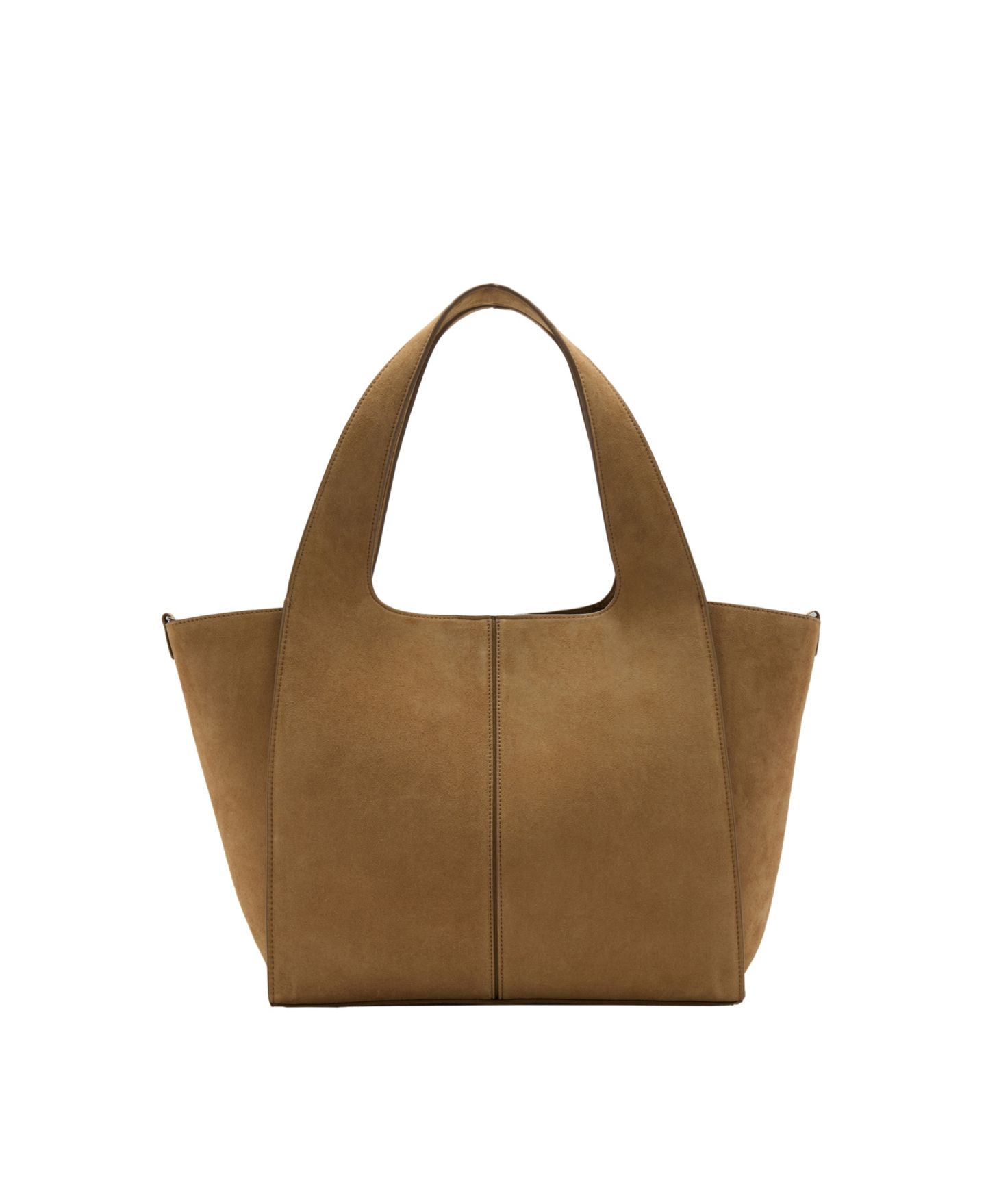 Женская сумка MANGO Leather Shopper — фото 1