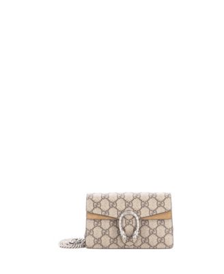 Super Mini Dionysus Bag GG Coated Canvas