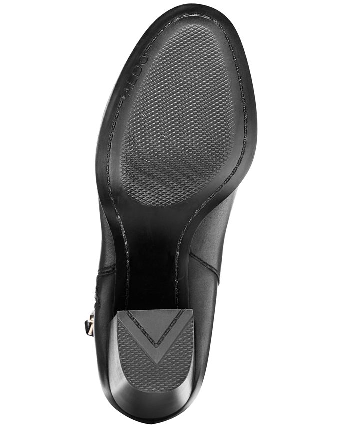 ALDO Women s Mathia Leather Booties Macy s