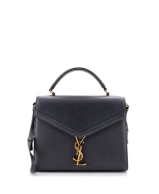 Medium Cassandra Top Handle Bag Leather