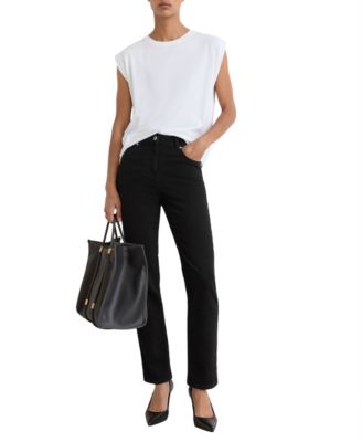 Women's Isabel Mid-Rise Slim-Leg Cotton-Blend Jeans