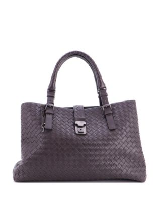 Medium Roma Bag Intrecciato Nappa