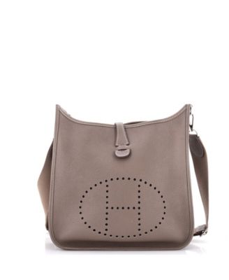 Pre-Owned Hermes PM Evelyne Bag Gen III Clemence