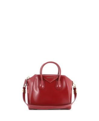 Small Antigona Bag Glazed Leather