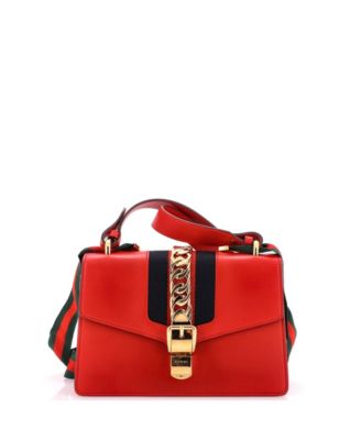 Small Sylvie Shoulder Bag Leather