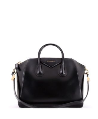 Medium Antigona Bag Glazed Leather