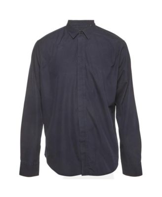 Men's Classic-Fit Point-Collar Cotton Dress Shirt