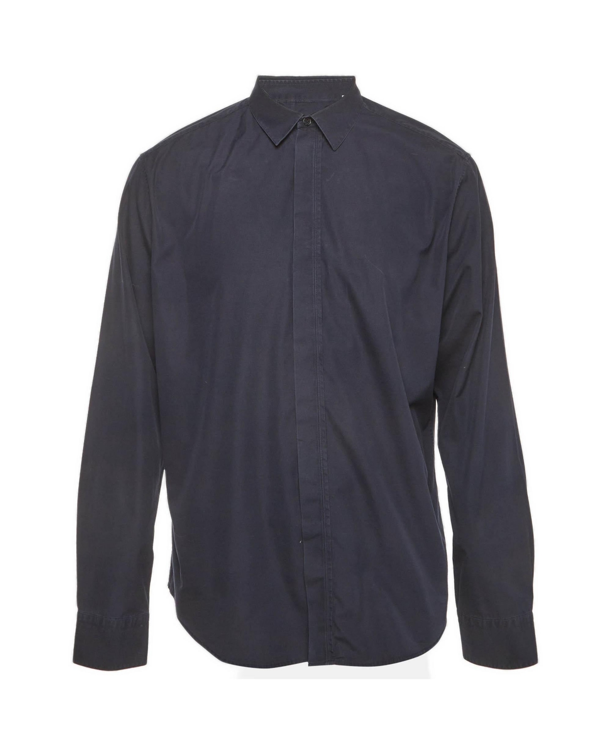 Pre-Owned Hermes Men's Classic-Fit Point-Collar Cotton Dress Shirt