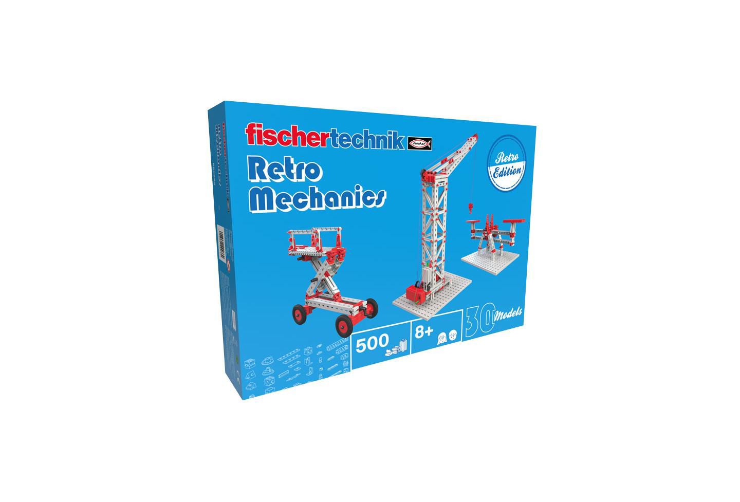 Детский конструктор fischertechnik Retro Mechanics 500-Piece Building Set, Ages 8+ — фото 1