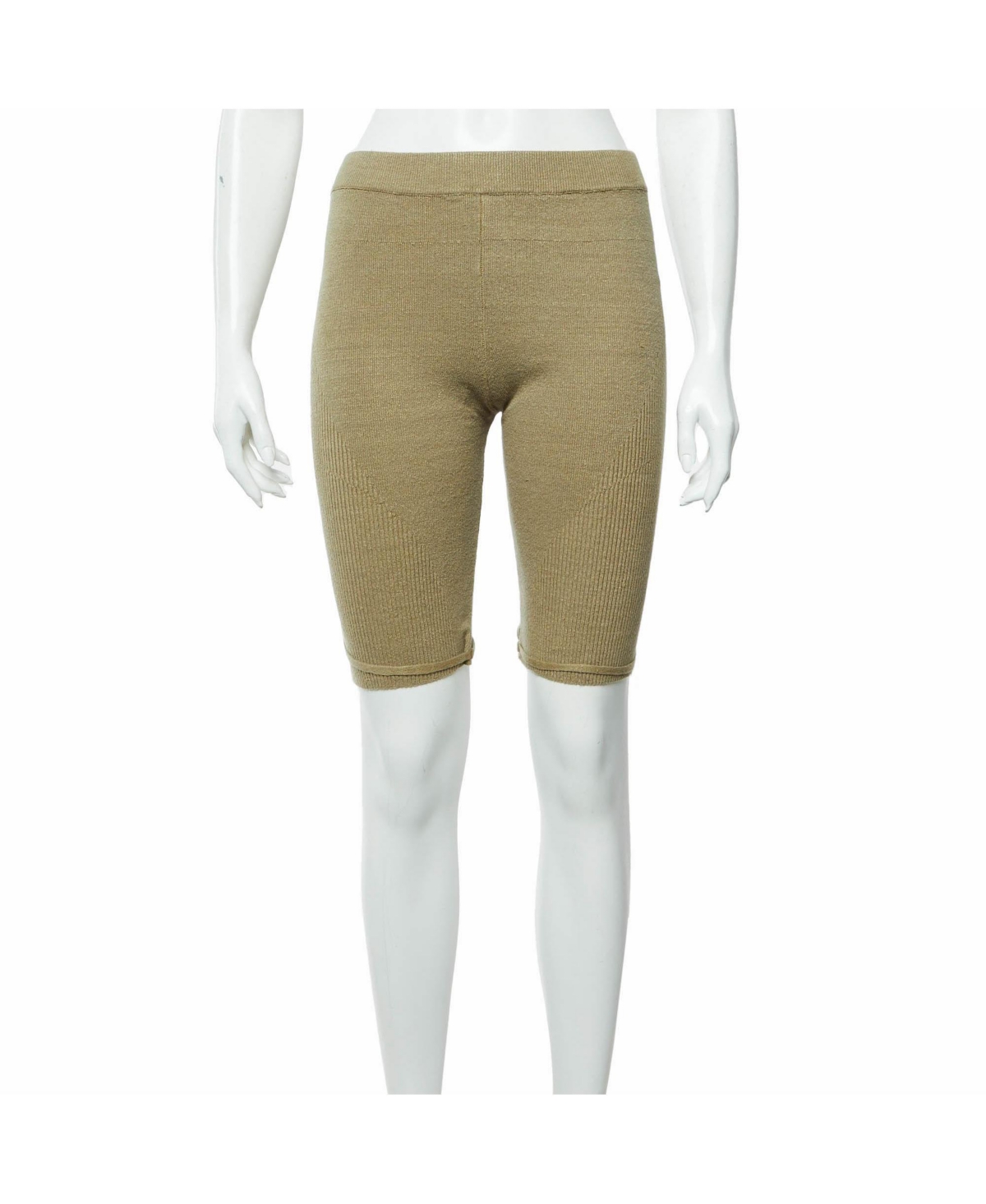 Pre-Owned Jacquemus Women's Rib Knit Buckle Detail Sierra Shorts