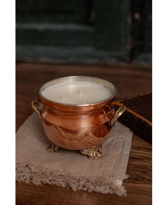 CMK Vintage French Inspired Grapefruit Mint Jardiniere Candle