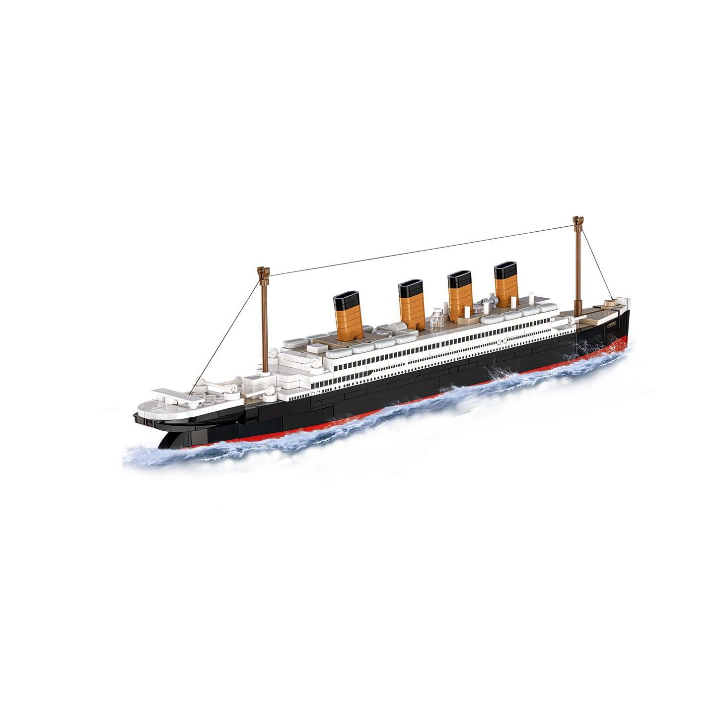 Детский конструктор COBI Historical Collection Great War R.M.S. Olympic 595-Piece Building Set, Ages 7+ — фото 7