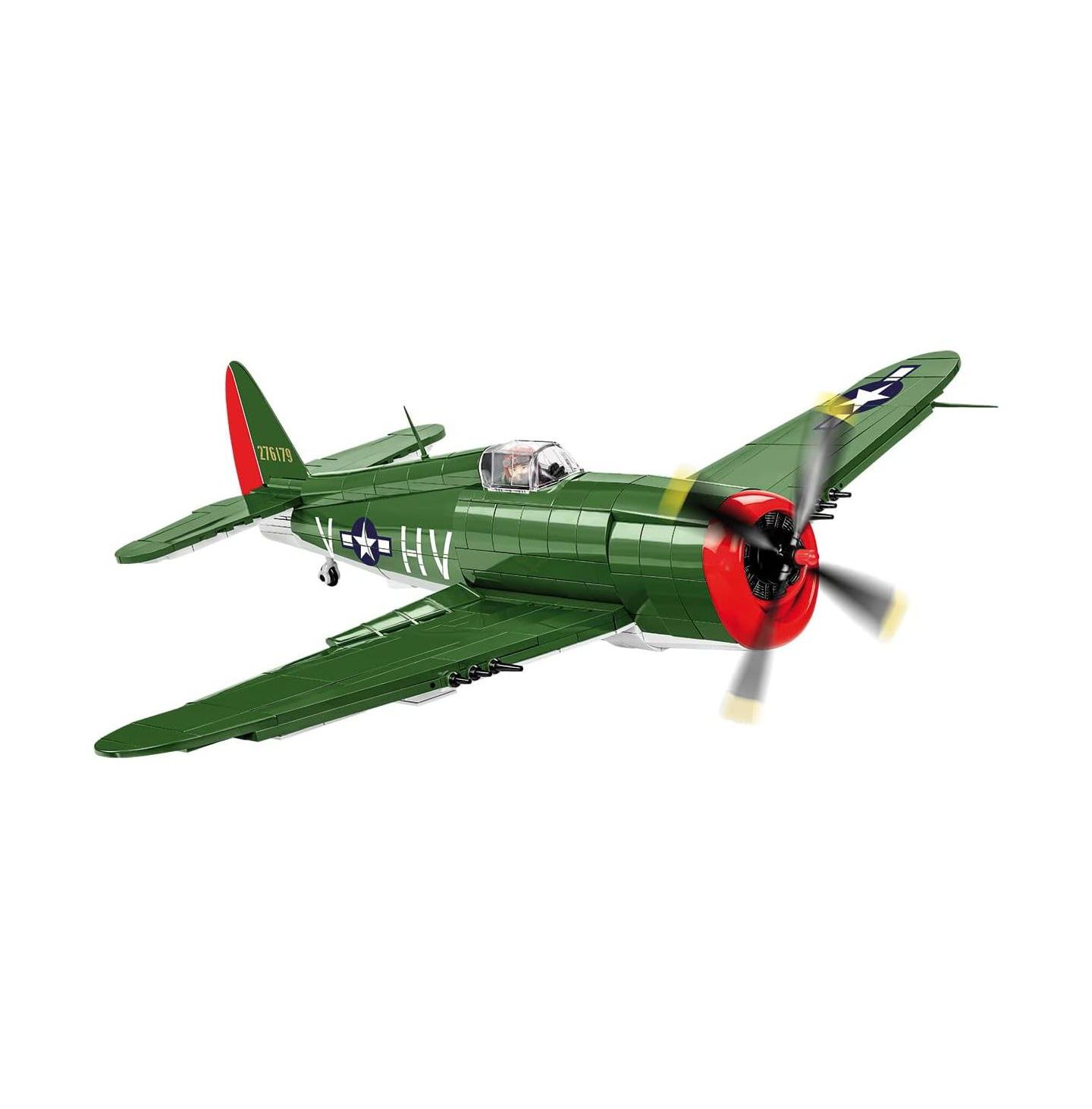 Детский конструктор COBI World War II P-47 Thunderbolt 477-Piece Building Set, Ages 8+ — фото 3