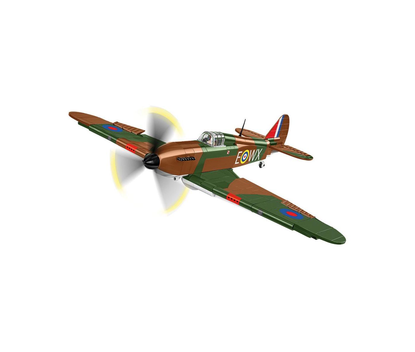 Детский конструктор COBI Historical Collection Wwii Hawker Hurricane (NO 302 Sqn. Raf) 375-Piece Building Set, Ages 8+ — фото 3