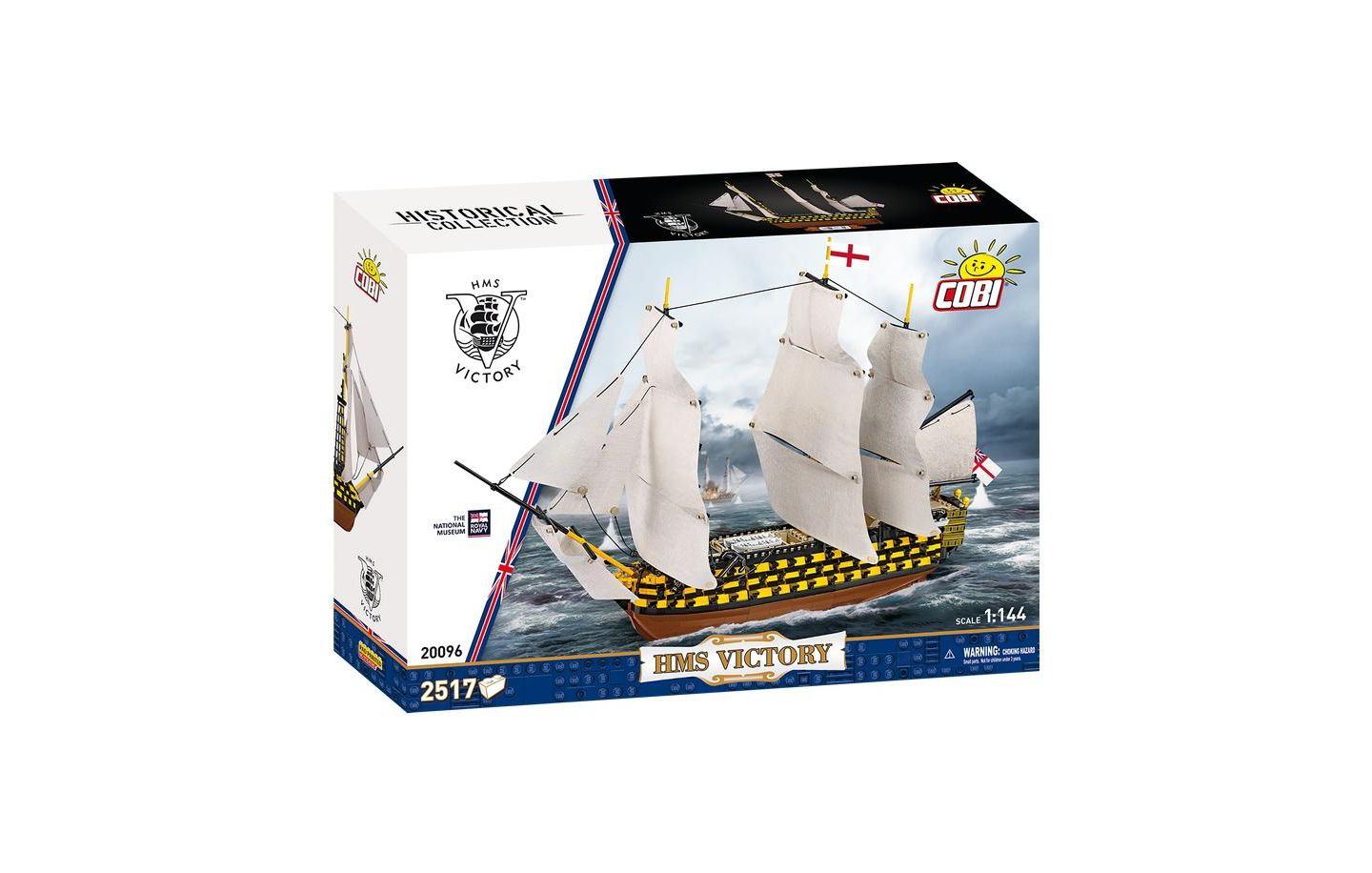 Детский конструктор COBI Historical Collection HMS Victory (Trafalgar 1805) 1:144 Scale 2,517-Piece Building Set, Ages 14+ — фото 1