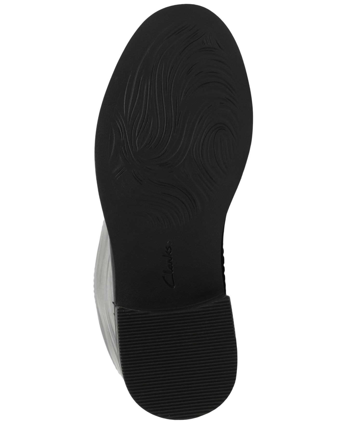 Женские ботинки Clarks Maye Tall Riding, цвет: Чёрный кожаный — фото 4
