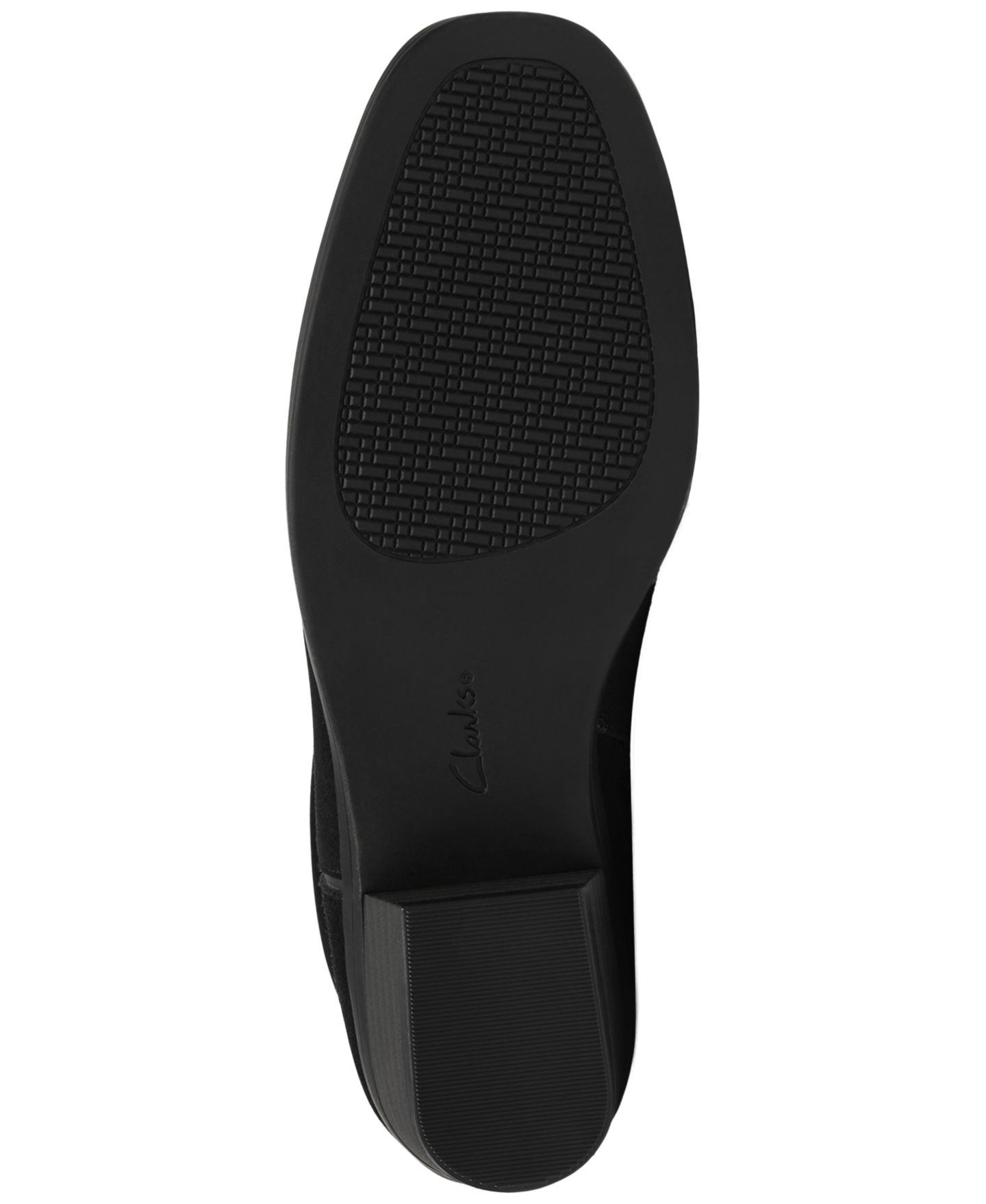 Женские ботинки Clarks Danyelle Ruby Round Toe Booties, цвет: Чёрный замшевый — фото 5