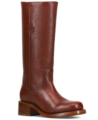 Women's Campus Leather Pull-On Tall Boots