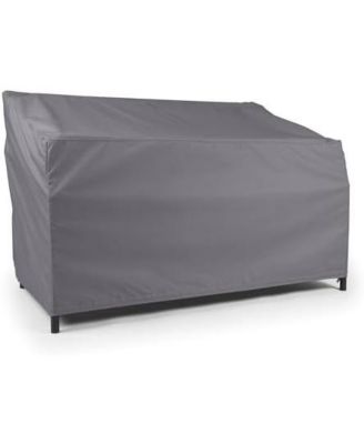 Outdoor Patio Sofa Cover – Water-Resistant 300D Polyester, Double-Stitched Seams, Elastic Hem