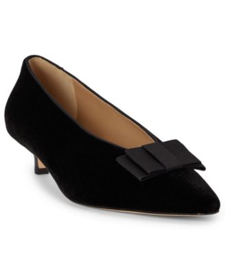 Women's Francesca Bow-Trim Slip-On Pumps