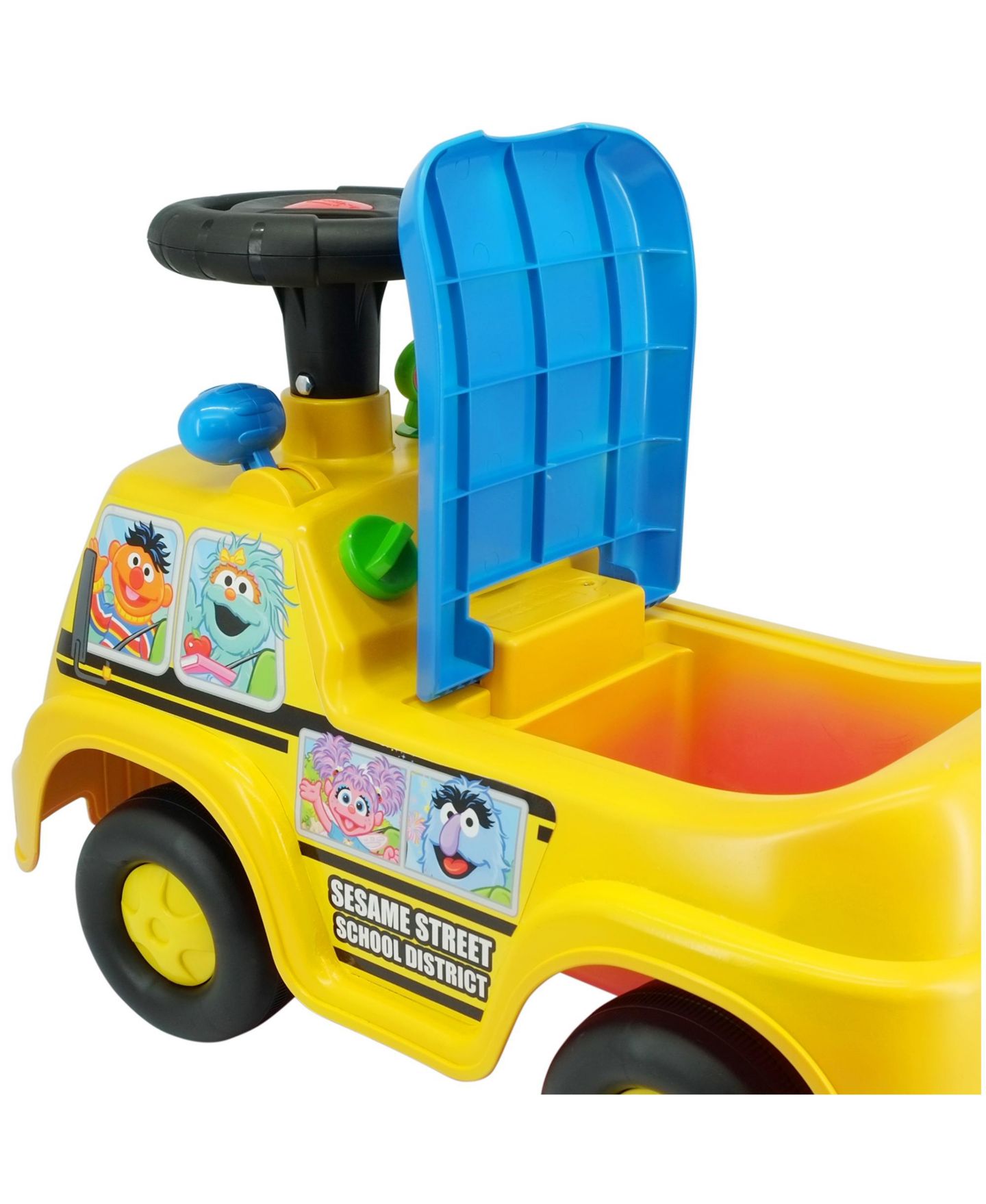 Детская игрушка Kiddieland My First Adventure Ride-On: Elmo Interactive Dashboard with Lights and Sounds, 20" x 10" x 13", от 1 года — фото 2