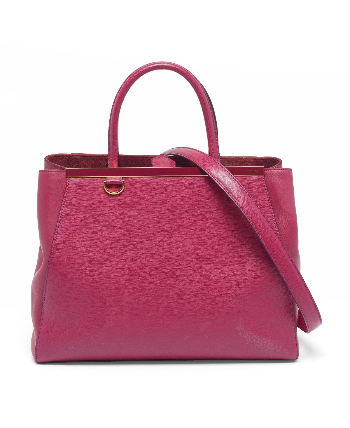 Pre-Owned Fendi Women's 2Jours Medium Leather Tote Bag