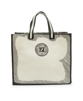 Coated Canvas Tote Bag