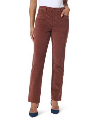 Women's Amanda High-Rise Corduroy Straight-Leg Jeans