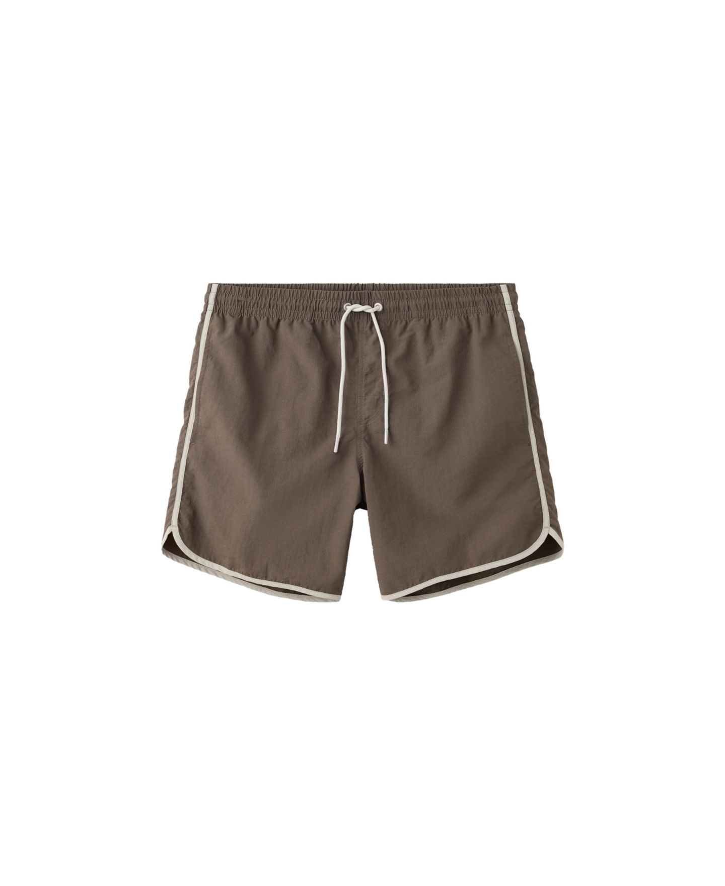Плавки Inseam для мужчин — MANGO, цвет: Коричневый — фото 1