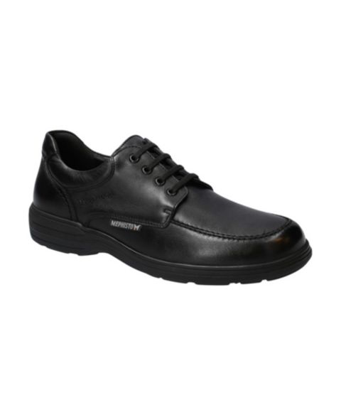 Мужские кроссовки Mephisto Douk Full-Grain Leather, цвет: Чёрный