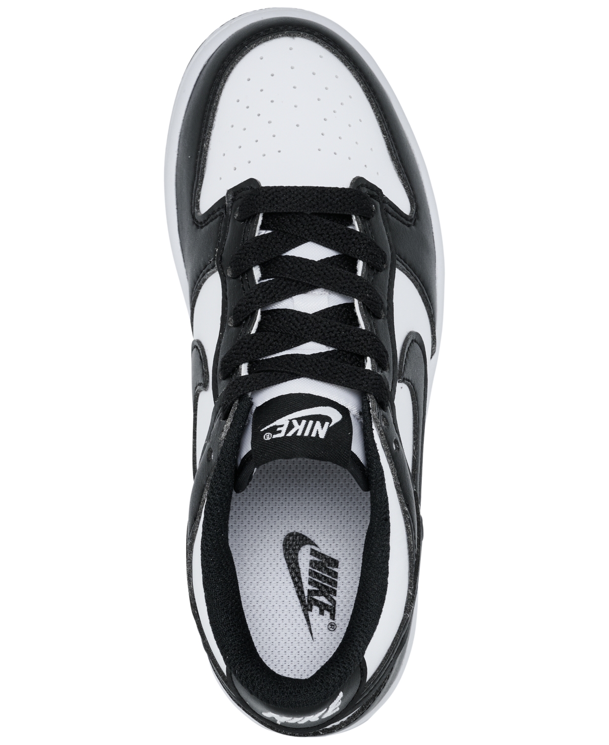 Nike Little Girls Dunk Low Leather Sneakers from Finish Line