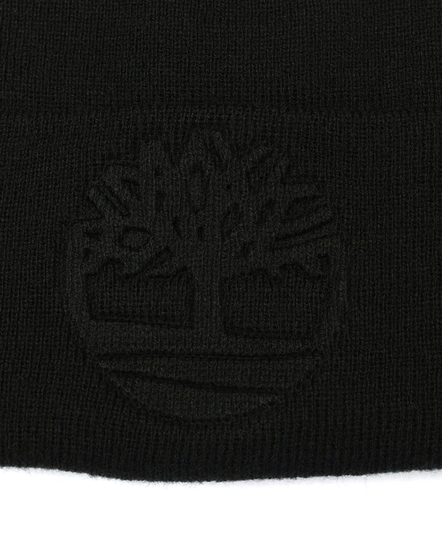 Мужская шапка Timberland Embossed Tree Cuffed, цвет: Чёрный — фото 4