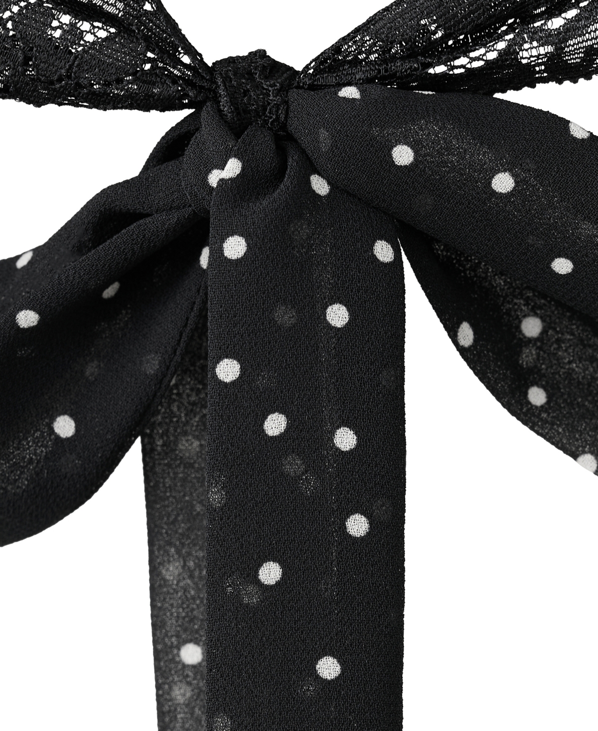 Mango Women's Polka-Dot Crop Top