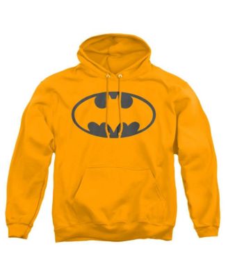 Men's Classic Shield Logo Tonal Graphic Long Sleeve Kangaroo Pocket Pull-Over Hoodie