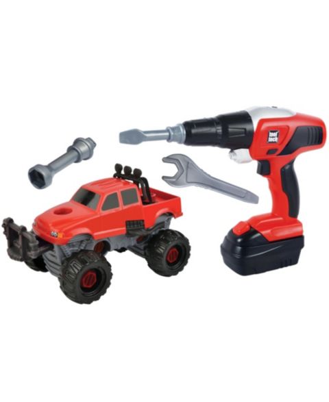 Детский конструктор Red Box Tool Tech Take Apart Truck Battery-Operated 24-Piece Building Set, Ages 3+, цвет: Open Miscellaneous