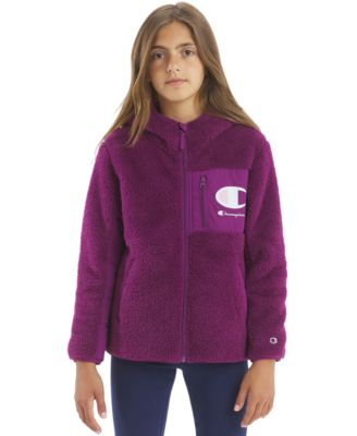 Girls' 7-16 Full-Zip Hooded Sweatshirt