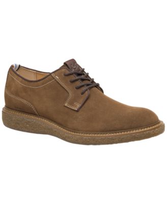 Men's Clint Plain Toe Suede Lace-Up Shoes