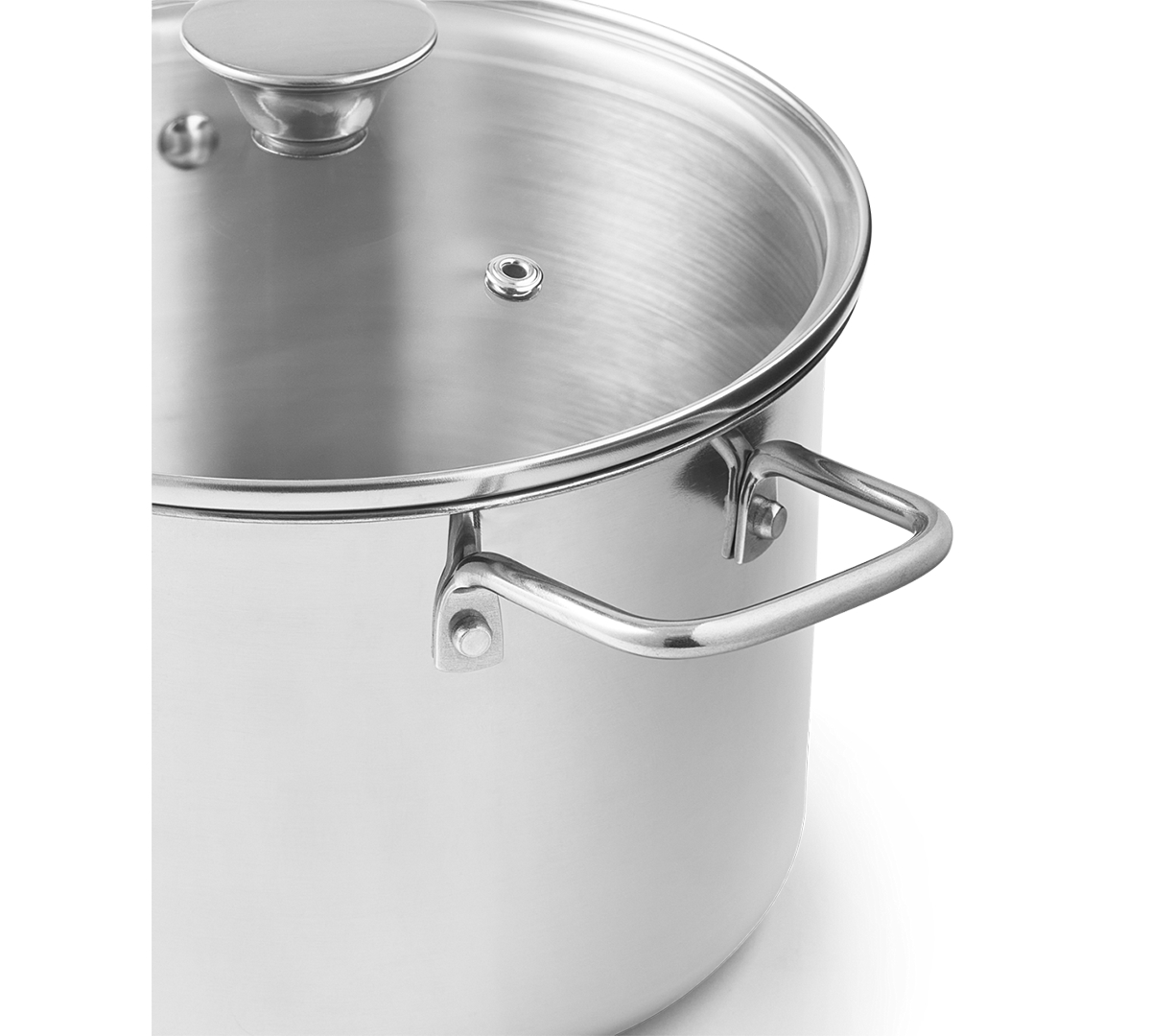 Arch Studio Stainless-Steel 2-Piece Stockpot Set, Macy's Exclusive